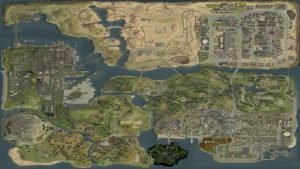 GTA 侠盗猎车 圣安地列斯 超立体感卫星地图MOD-IGTA侠盗飞车资源网-GTAMOD下载站