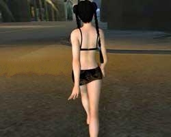 GTA 侠盗猎车 圣安地列斯 生或死漏背装美女模型MOD-IGTA侠盗飞车资源网-GTAMOD下载站