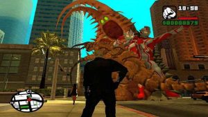 GTA 侠盗猎车 圣安地列斯 人物MOD 奥特曼大战怪兽CLE-IGTA侠盗飞车资源网-GTAMOD下载站