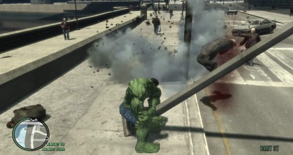 GTA4 侠盗猎车手4 绿巨人人物MOD-IGTA侠盗飞车资源网-GTAMOD下载站