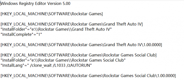 《侠盗猎车手GTA4》注册表-IGTA侠盗飞车资源网-GTAMOD下载站