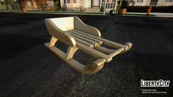 [GTA:圣安地列斯MOD]圣诞节雪橇-IGTA侠盗飞车资源网-GTAMOD下载站