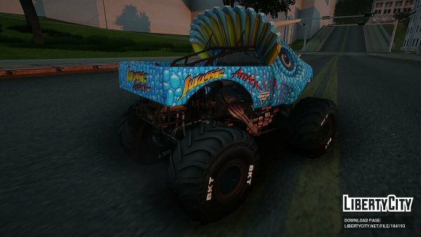[GTA:圣安地列斯MOD]越野怪物卡车2三角龙-IGTA侠盗飞车资源网-GTAMOD下载站