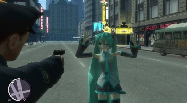 GTA4 侠盗猎车手4 初音未来人物MOD-IGTA侠盗飞车资源网-GTAMOD下载站