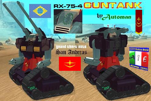 [GTA：圣安地列斯MOD]RX-75-4 钢坦克-IGTA侠盗飞车资源网-GTAMOD下载站