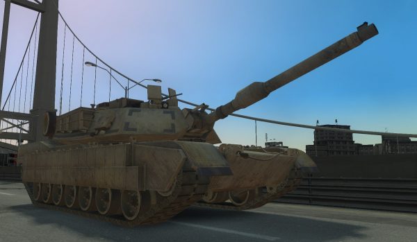 GTA4 侠盗猎车手4 M1A2坦克MOD-IGTA侠盗飞车资源网-GTAMOD下载站