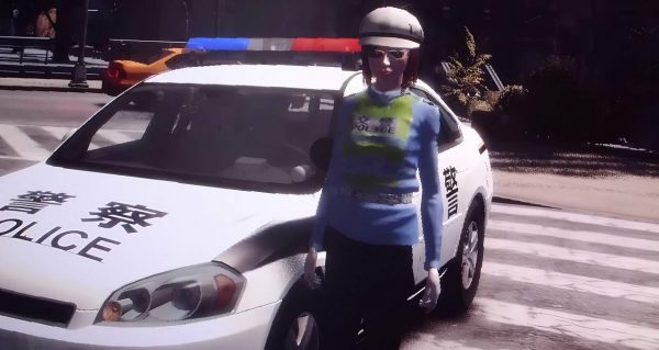 GTA4 侠盗猎车手4 中国风 精致的男女交警MOD-IGTA侠盗飞车资源网-GTAMOD下载站