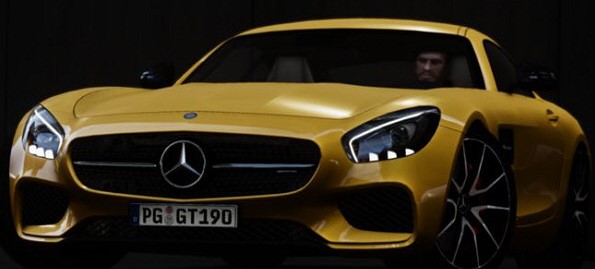 GTA4 侠盗猎车手4 2016款梅赛德斯奔驰AMG GT MOD-IGTA侠盗飞车资源网-GTAMOD下载站