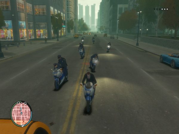《侠盗猎车手GTA4》警车变摩托车MOD-IGTA侠盗飞车资源网-GTAMOD下载站