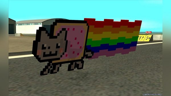 [GTA:圣安地列斯MOD]彩虹猫MOD-IGTA侠盗飞车资源网-GTAMOD下载站