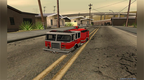 [GTA:圣安地列斯MOD]儿童消防车-IGTA侠盗飞车资源网-GTAMOD下载站