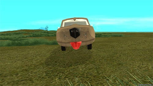 [GTA:圣安地列斯MOD]《阿呆与阿瓜》狗狗车-IGTA侠盗飞车资源网-GTAMOD下载站