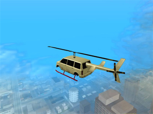 [GTA:圣安地列斯MOD]面包车直升机-IGTA侠盗飞车资源网-GTAMOD下载站