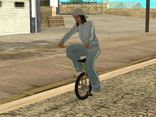 [GTA:圣安地列斯MOD]独轮车MOD-IGTA侠盗飞车资源网-GTAMOD下载站