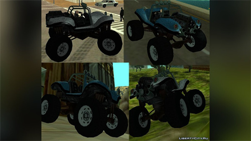 [GTA:圣安地列斯MOD]VC怪兽越野车-IGTA侠盗飞车资源网-GTAMOD下载站