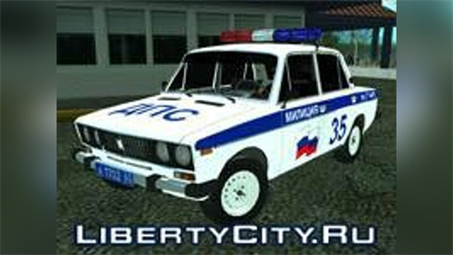 [GTA:圣安地列斯MOD]VAZ 2106 警车-IGTA侠盗飞车资源网-GTAMOD下载站