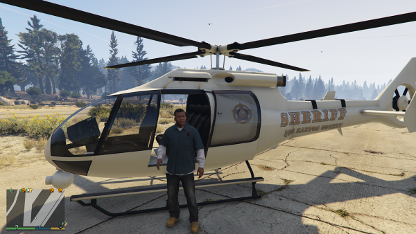 [GTA5MOD]洛桑托斯县治安官直升机-IGTA侠盗飞车资源网-GTAMOD下载站