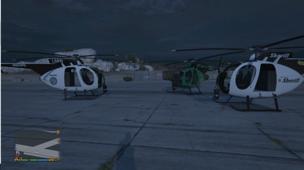 [GTA5MOD]LSPD、LSSD 和 BCSO 长崎秃鹰直升机 [附加组件] 1.1-IGTA侠盗飞车资源网-GTAMOD下载站