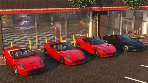 [GTA5MOD]法拉利 GT V8 操控包 1.0-IGTA侠盗飞车资源网-GTAMOD下载站