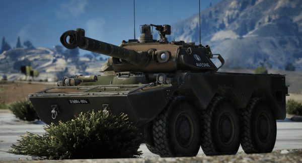 [GTA5MOD]AMX-10RC轮式侦察车 [附加] [FIVE-M] 1.0-IGTA侠盗飞车资源网-GTAMOD下载站