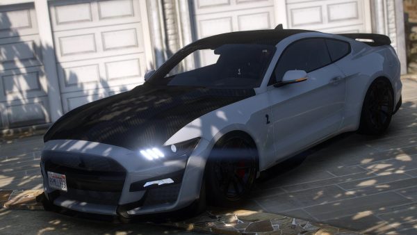 [GTA5MOD]福特野马谢尔比 GT500 碳纤维航空套件 [附加 附加 FiveM]-IGTA侠盗飞车资源网-GTAMOD下载站