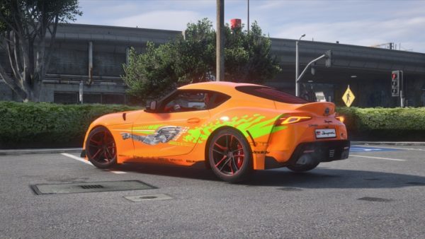 [GTA5MOD]2020 丰田 Supra A90 [附加 _ 模板_ 轮子_ 调整] 1.5-IGTA侠盗飞车资源网-GTAMOD下载站