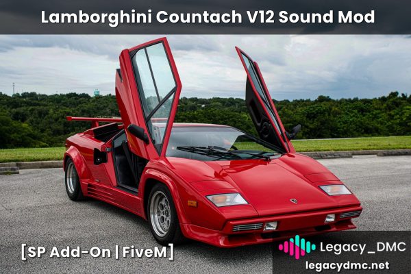 [GTA5MOD]兰博基尼 Countach V12 声音模组 [SP 附加_ FiveM]-IGTA侠盗飞车资源网-GTAMOD下载站