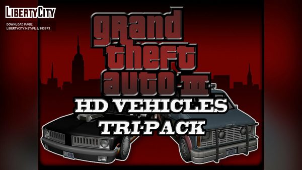[GTA5MOD]仿GTA 3 高清车辆包-IGTA侠盗飞车资源网-GTAMOD下载站