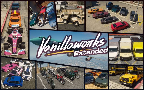[GTA5MOD]Vanillaworks 扩展包 [附加 OIV 调整 涂装]2.5-IGTA侠盗飞车资源网-GTAMOD下载站