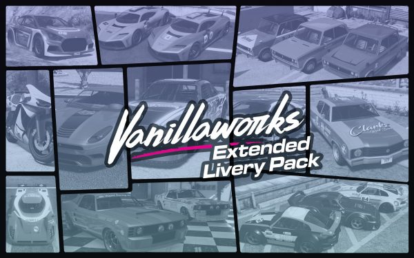 [GTA5MOD]Vanillaworks 扩展涂装包 [附加 OIV Liveries] 1.9-IGTA侠盗飞车资源网-GTAMOD下载站