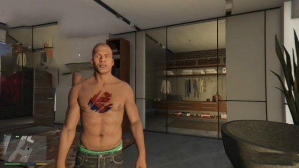 [GTA5MOD]超人图案刺青MOD-IGTA侠盗飞车资源网-GTAMOD下载站