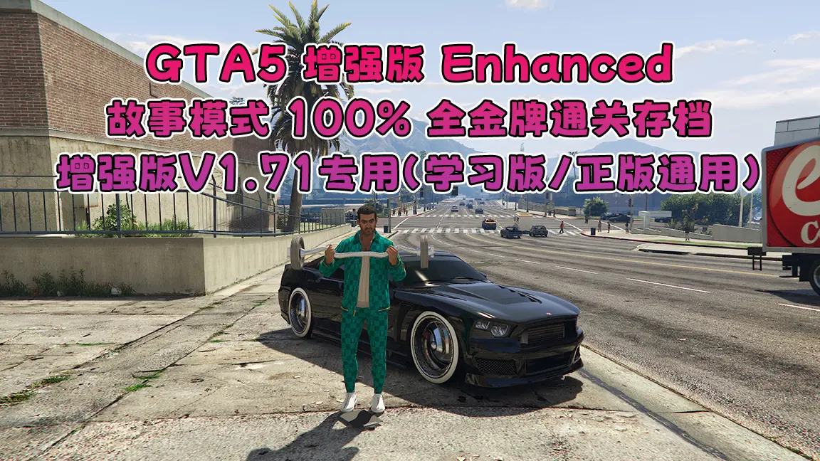 GTA5 增强版专用通关存档 Enhanced 故事模式100%全金牌通关存档 V1.71专用-IGTA侠盗飞车资源网-GTAMOD下载站