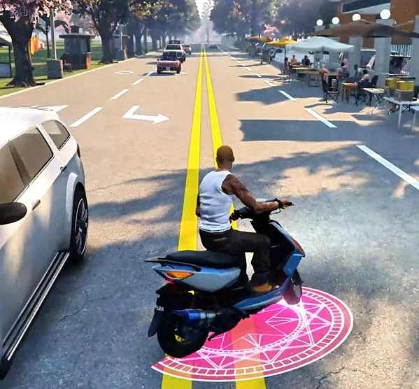 GTA5学校地图2.2版本-路上有车辆交通+教室有NPC-IGTA侠盗飞车资源网-GTAMOD下载站