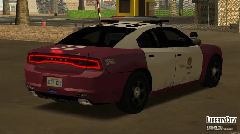 美制道奇Charger SAPD-IGTA侠盗飞车资源网-GTAMOD下载站